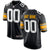 Pittsburgh Steelers Alternate Custom Game Jersey - Black